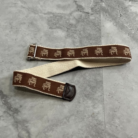 Rising Star Toddler Bulldog Belt Brown and Tan Adjustable‎ Nylon - Picture 1 of 2